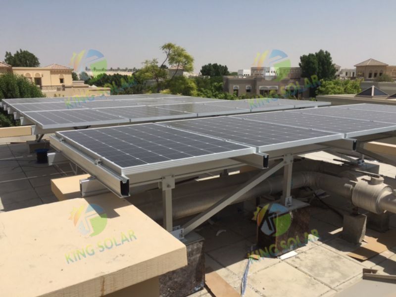 85kw-セメント屋根用太陽光発電設置ソリューション