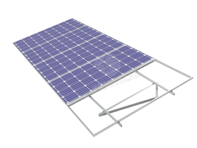 角度調整可能な三脚ソーラーマウントシステム