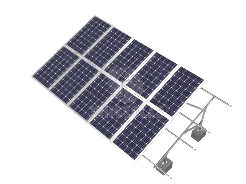 U字型鋼製ソーラーシステムサポート