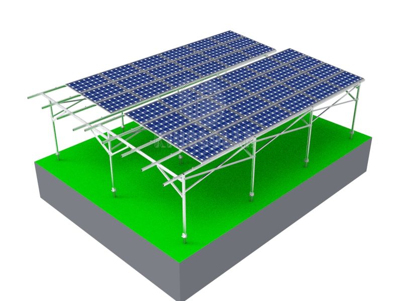 アルミニウム農業用ソーラーマウントシステム
