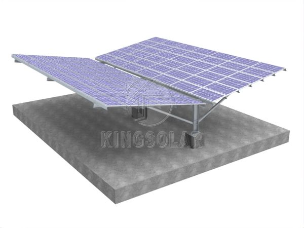 炭素鋼背中合わせ太陽光発電マウント システム